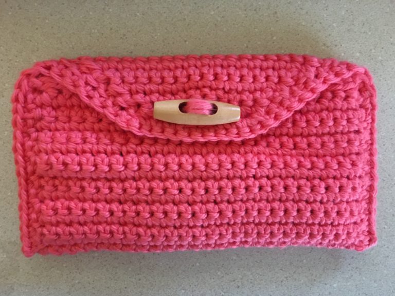 Crochet Button Pouch - Crochet It Creations