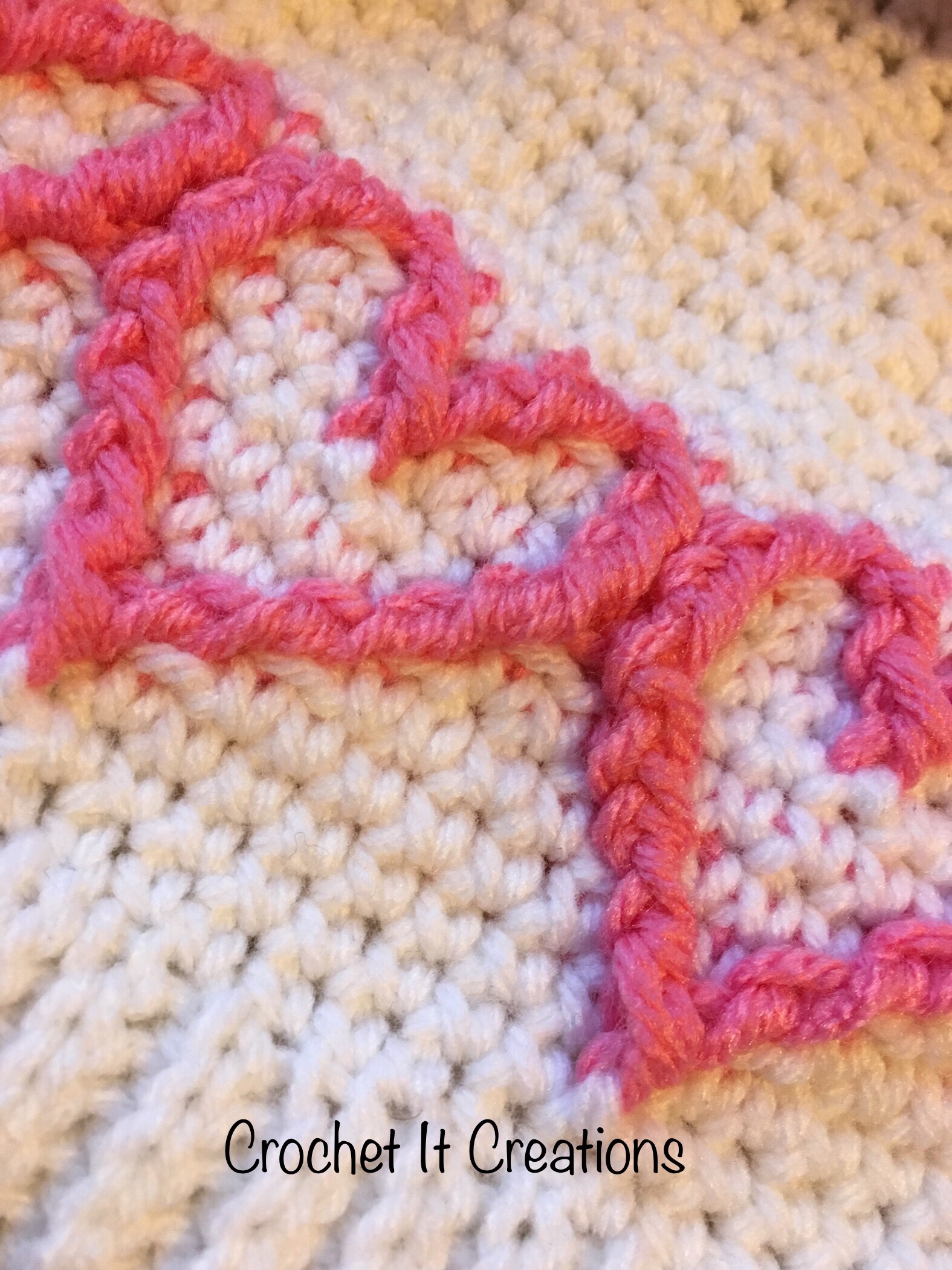 Heart to Heart Beanie Crochet Pattern Crochet It Creations