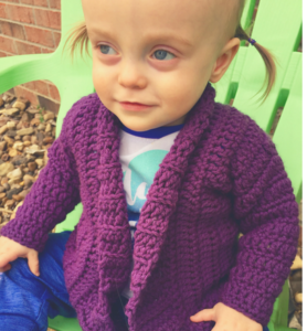 Easy Cameo Toddler Crochet Cardigan Pattern - Crochet It Creations