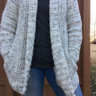 Cameo Cardigan Adult XS/S Crochet Pattern - Crochet It Creations