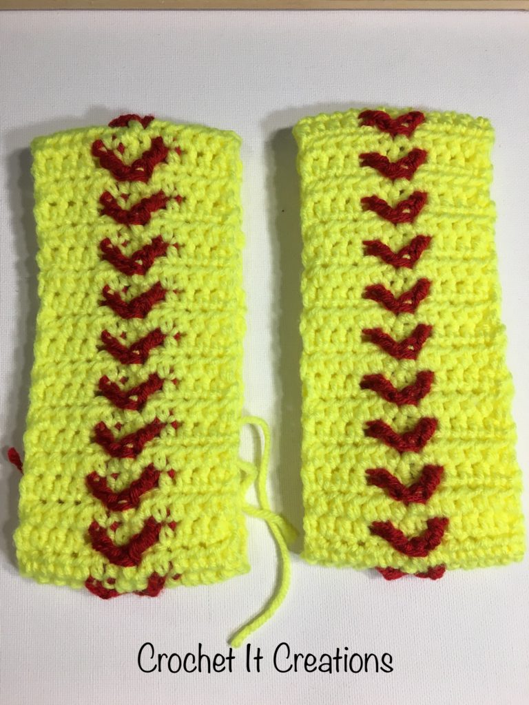 Baseball Softball Ear Warmer Crochet Pattern Crochet It Creations