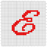 Initial Washcloth Crochet Graph Pattern - Crochet It Creations