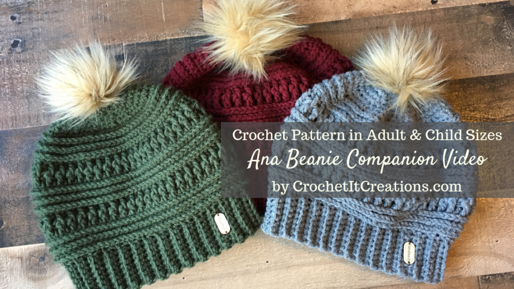 Crochet Adult and Child Faux Fur Hat, How to Crochet With Faux Fur Yarn