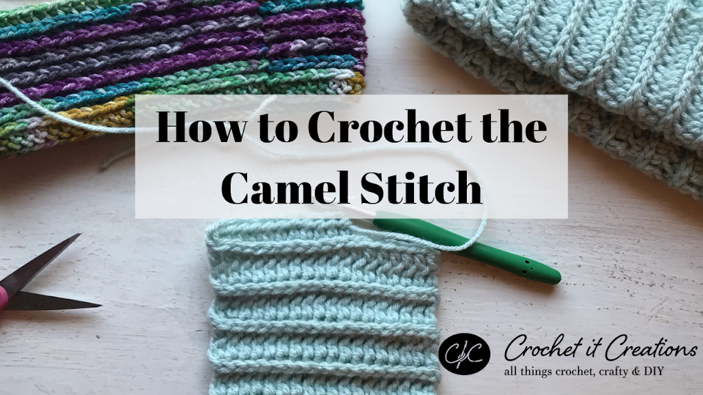 Learn to Crochet the Double Crochet Stitch – Clover Needlecraft