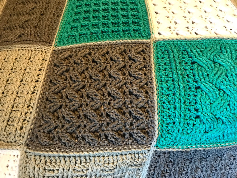 Zig Zag Stitch Square Sampler