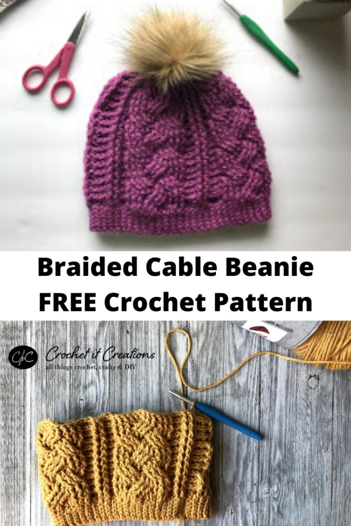 Braided Cable Beanie Crochet Pattern By Crochet It Creations,What Do Skeleton Horses Eat