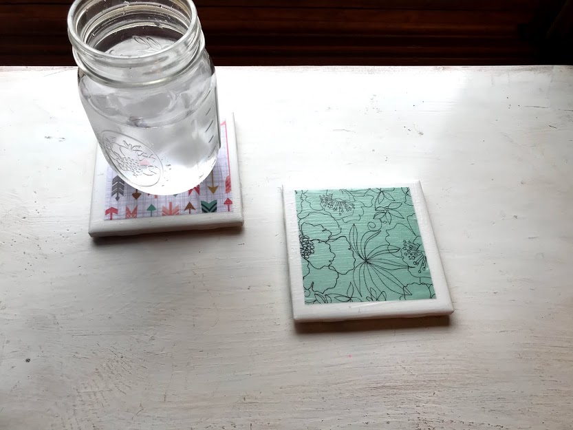 How to Easly Make Tile Coasters - Crochet It Creations