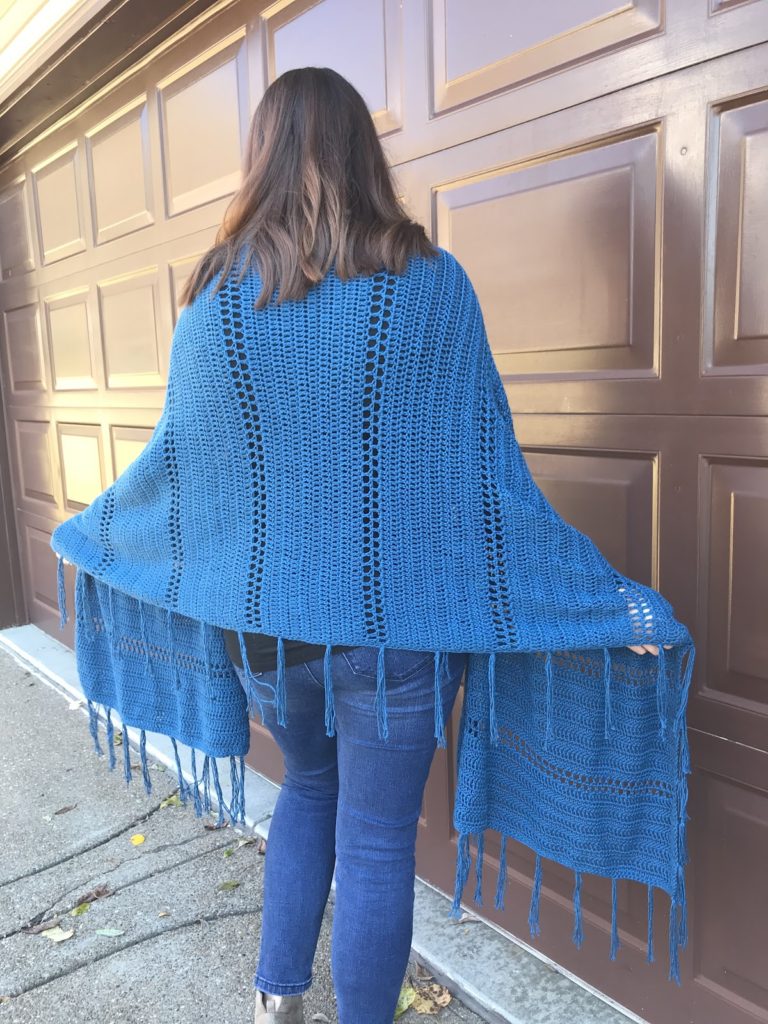 Versatile Blanket Wrap Crochet Pattern - Crochet It Creations