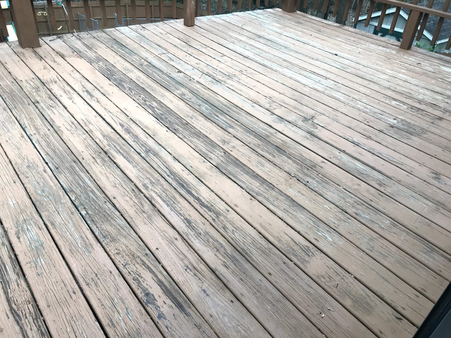 How to Paint a Wooden Deck - Crochet It Creations