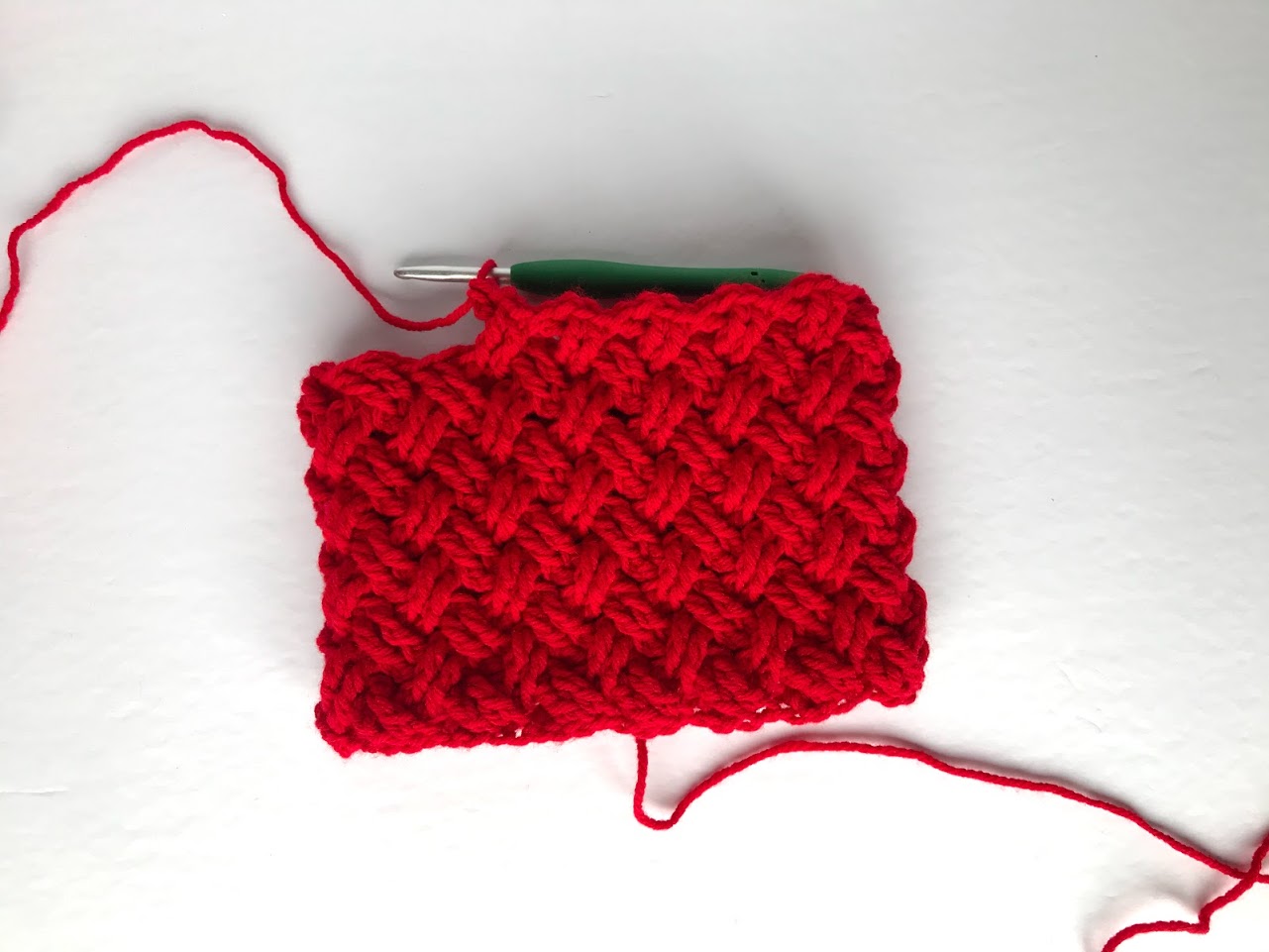 How to Work the Celtic Weave Stitch in the Round - Crochet It