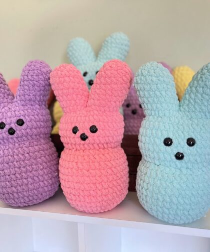 peep bunny crochet pattern